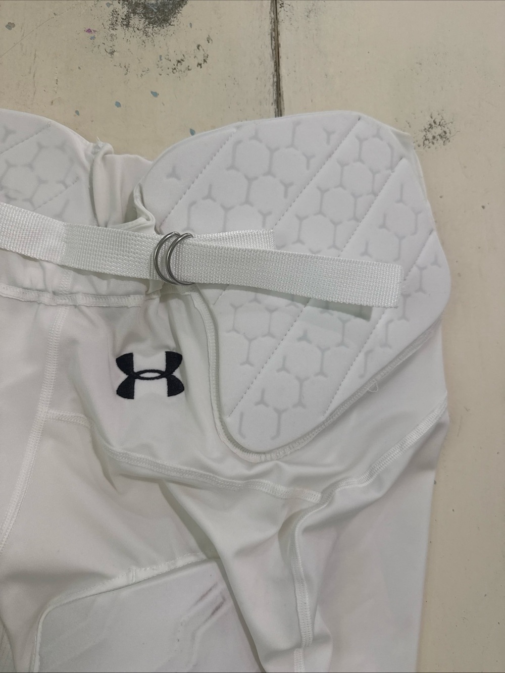 Under Armour Mens White Football Pants - Large - Picture 3 of 6